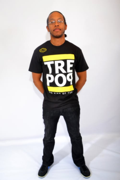 Image of TRE DMC BLK/YEL/WHIT