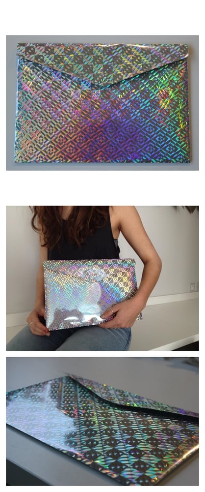 Image of Limited Edition Holographic Clutch Bag