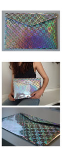 Image of Limited Edition Holographic Clutch Bag