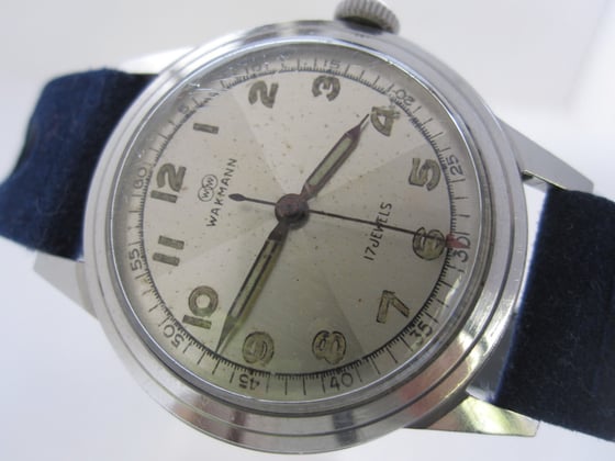 Image of Wakmann WOG Vintage Diamond Dial Watch