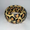 Chunky Leopard Bangle