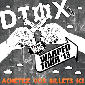 Image of Vans Warped Tour x D-Tox Bus Pass