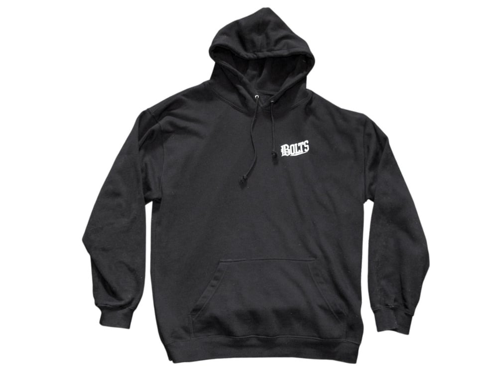 Image of Bolts Left Chest Logo Hoodie