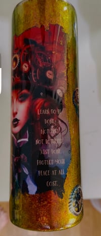 Image 2 of 30 oz Skinny Steampunk  #7