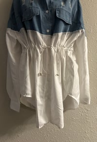 Image 10 of New 3XL Plus Wear Denim Diva Top #164*11