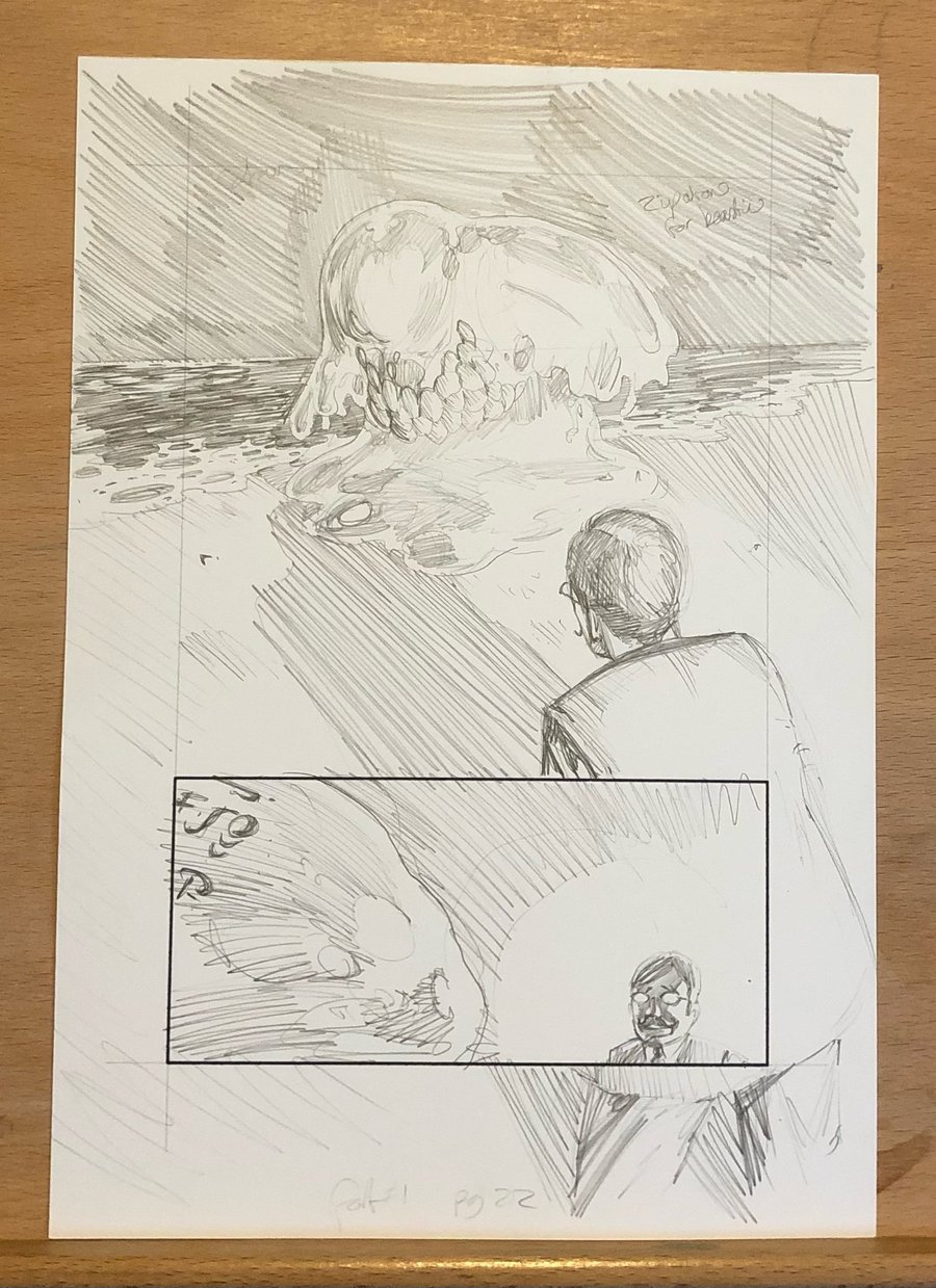 Image of Fort issue 1 page 22 pencils