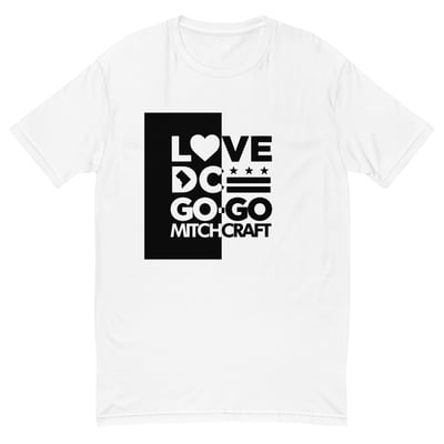 Image of LOVE DC GOGO "2 FACE" White T-shirt