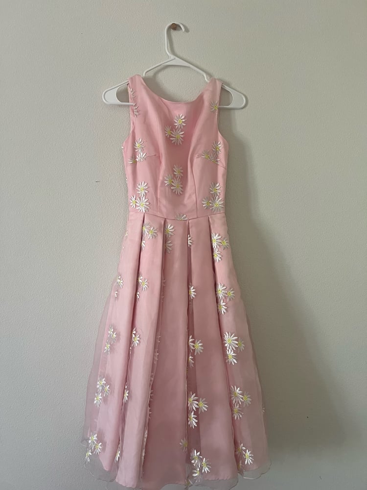 Image of Pink daisies dress 