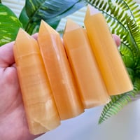 Orange Calcite Tower