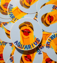 Aquarius - Janice Sticker