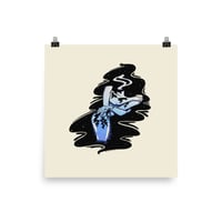 "Aquarius" – F*cked by the Universe Zodiac Art Print