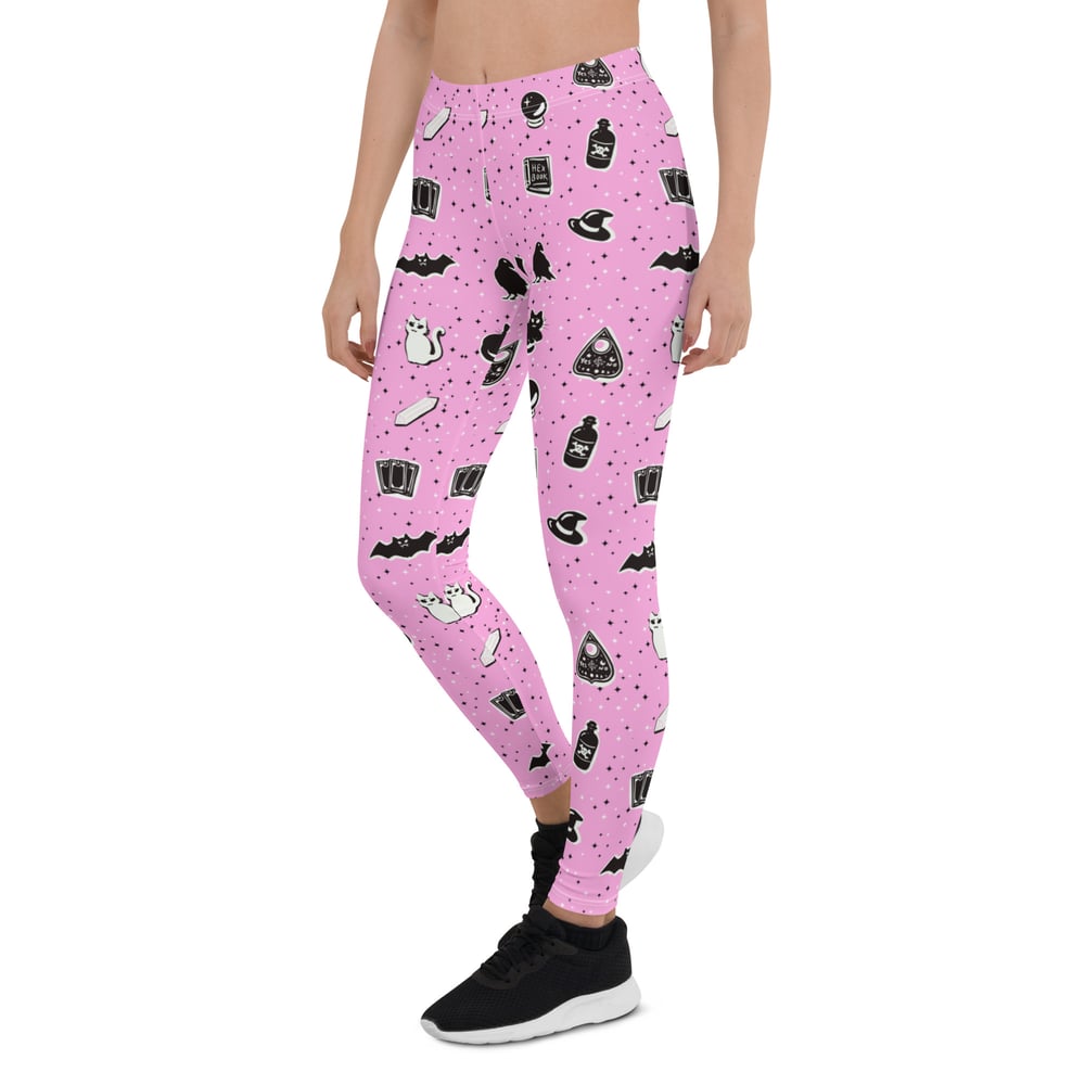 Image of Witchy pink Leggings