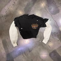 Image 1 of r motors thrashed double layer tee 