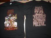 Image of MEAT SHITS - Ripped Fucking Apart T-Shirt (Size XL)!!!