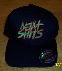 Image of MEAT SHITS - Flexfit Logo Hats!!!
