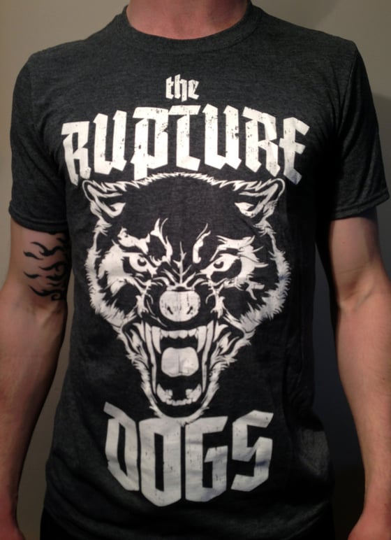 Image of The Rupture Dogs *Men's Grey T-Shirt*