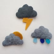 Image of Felt Cloud Badges