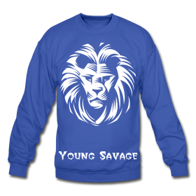 Image of Young Savage Crew Neck "Lion"