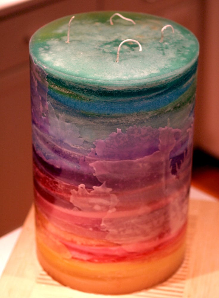 Image of Ten Inch Diameter Candle You Select Height