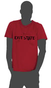 Image of Exit State 2013 T-shirt in "Cardinal Red"