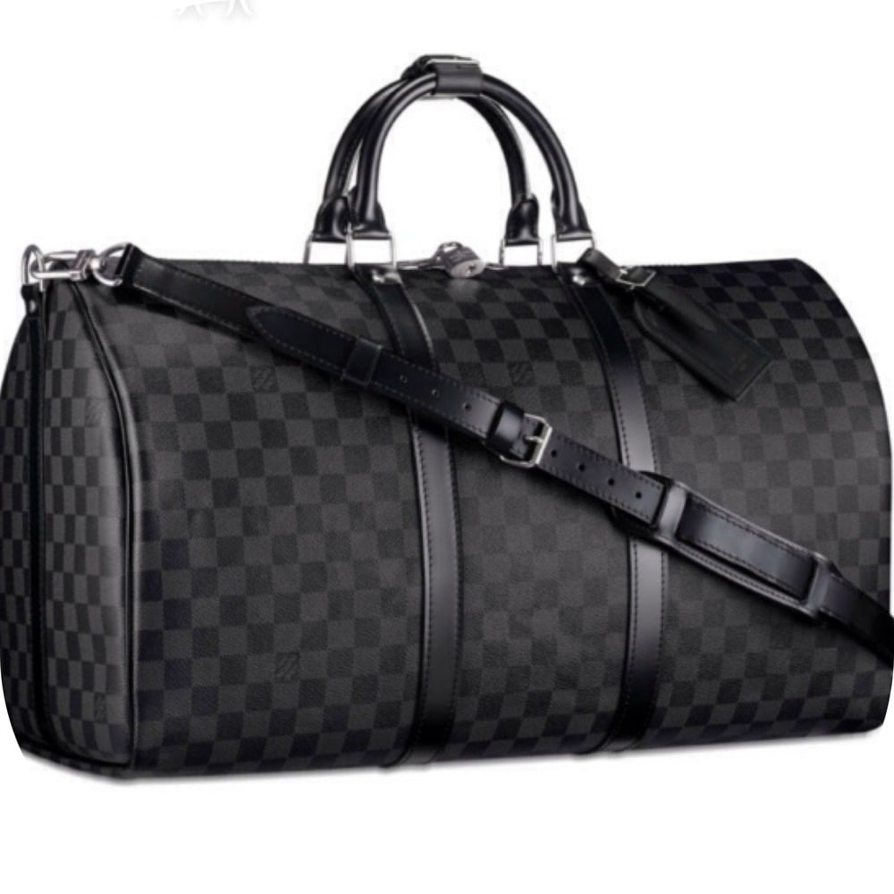 Image of Louis Vuitton Travel Holdall Damier Pattern
