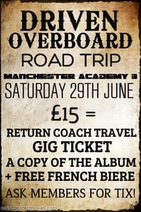 Image of Manchester Academy 3 Ticket + Coach 29/06/13