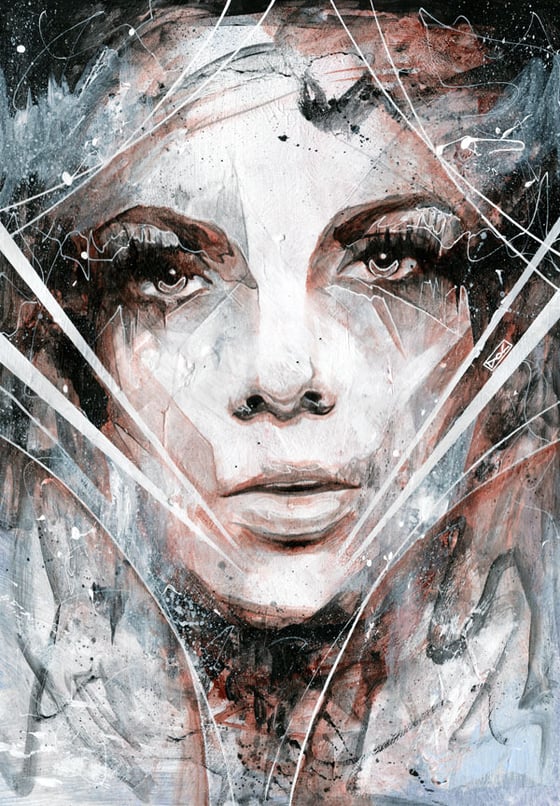 Image of "Collision Course" OPEN EDT PRINT - FREE WORLDWIDE SHIPPING