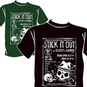 Image of Stick It Out Skulls t-shirt