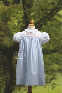 Image 2 of Size 2 & 3 Hand Painted Pumpkin Yoke Dress 