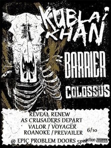 Image of Epic Fest w/ Kublai Khan, Barrier, Colossus and more!
