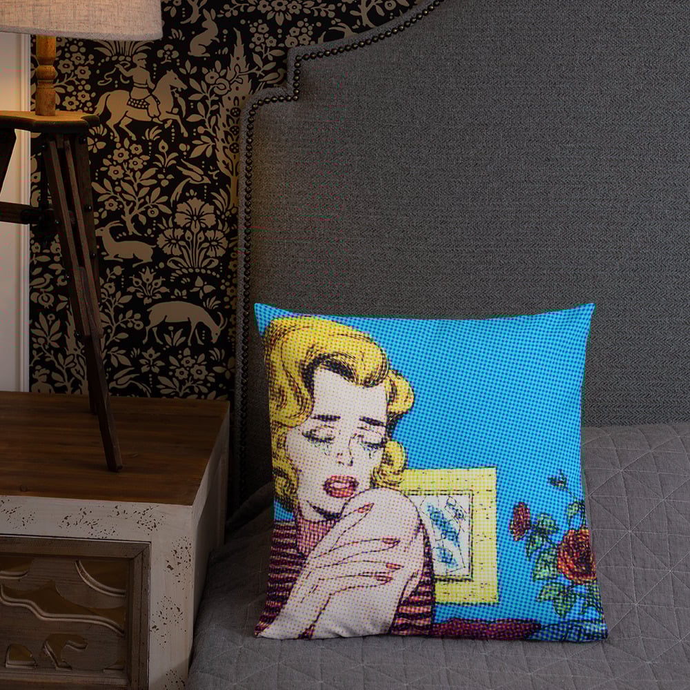 Maria - ComicStrip Cushion / Pillow