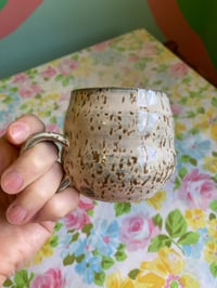 Image 2 of cosmos speckled teacup