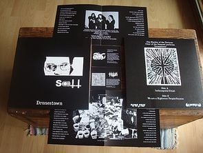 Image of SHADOW OF THE TORTURER 'Dronestown' lp white vinyl