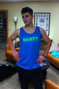 Image of Blue "Darty" Tank