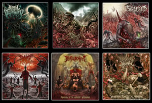 Image of Birth Of Depravity / Rotted Rebirth / SKEWERED etc..