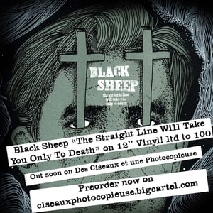 Image of PREORDER - Black Sheep "The Straight Line..." - 12" Ltd to 100