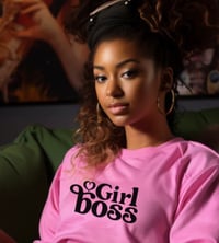Image 1 of Girl Boss; Sweatshirt 