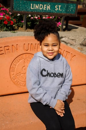 Youth Grey “Chosen” Hoodie