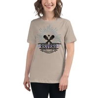 Image 2 of Women's Relaxed T-Shirt Reverb tour tshirt 