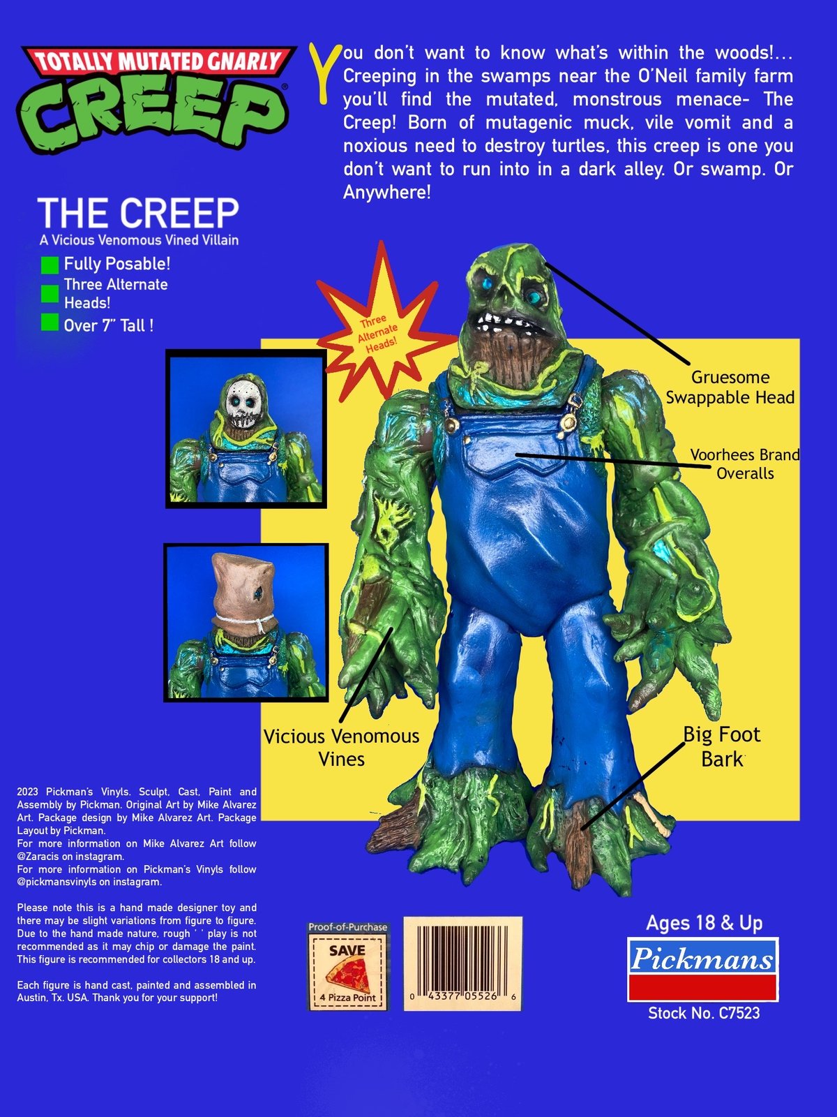 The Creep Deluxe Resin Figure / Pickman's Vinyls