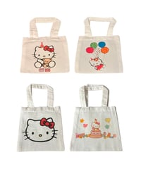 Image 1 of Hello Kitty Mini Tote Bags 