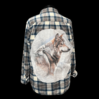 Image 1 of Wolf Flannel