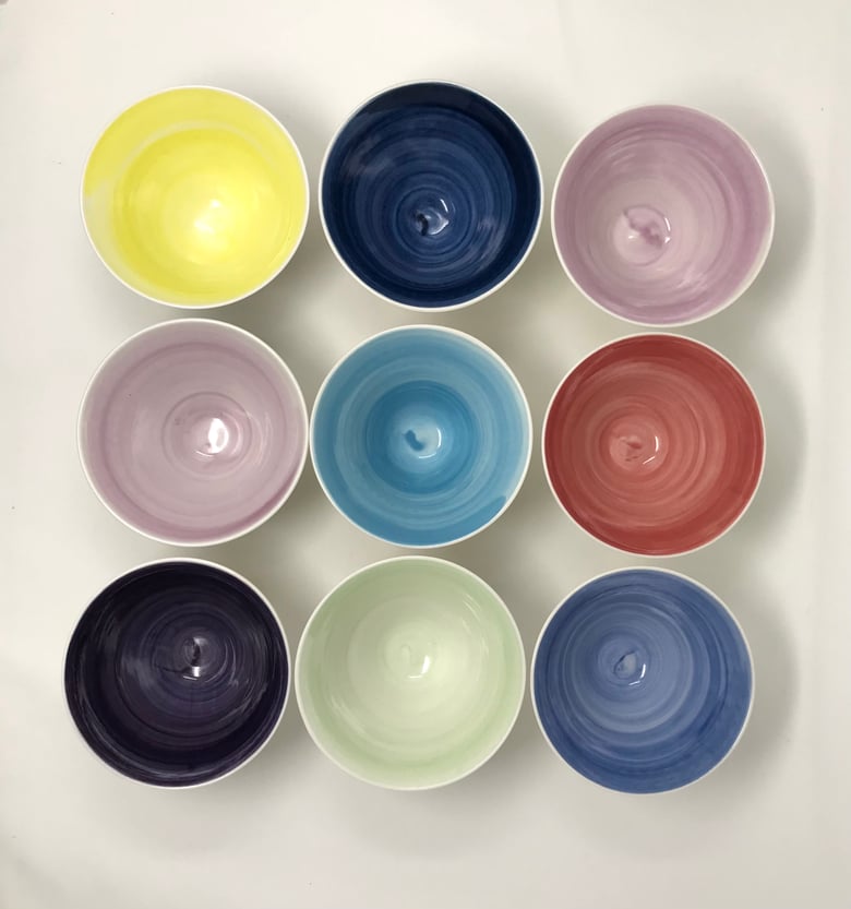 Image of Small Porcelain ‘V’ shaped Bowl