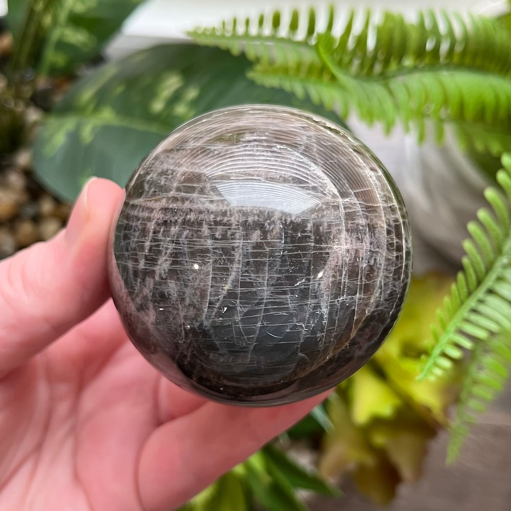 Black Moonstone Sphere C