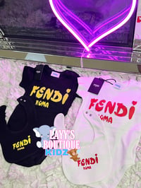 Fendi Roma Onesie Bib Sets