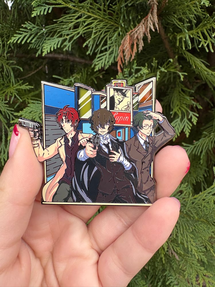 Image of Lupin Trio Enamel Pin