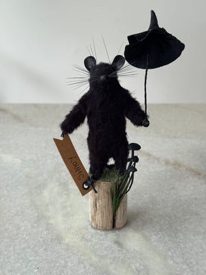 Image of Shady mushroom faux taxidermy mouse