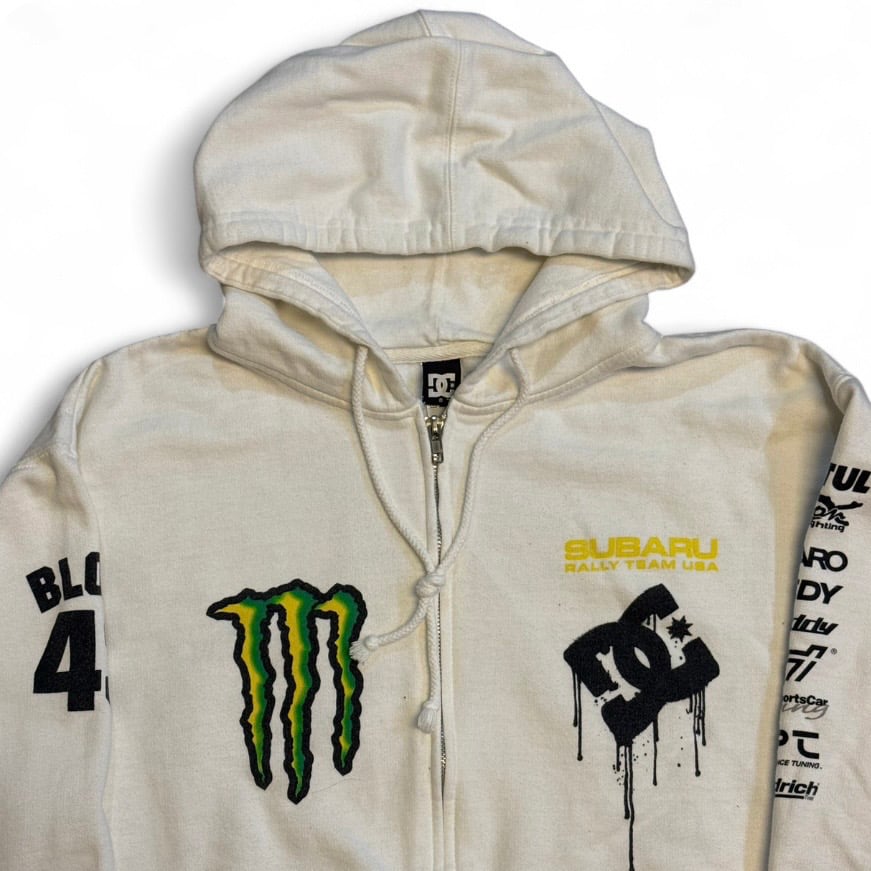 Image of 2000s DC Ken Block Monster Full Zip Hoodie Jacket (M)
