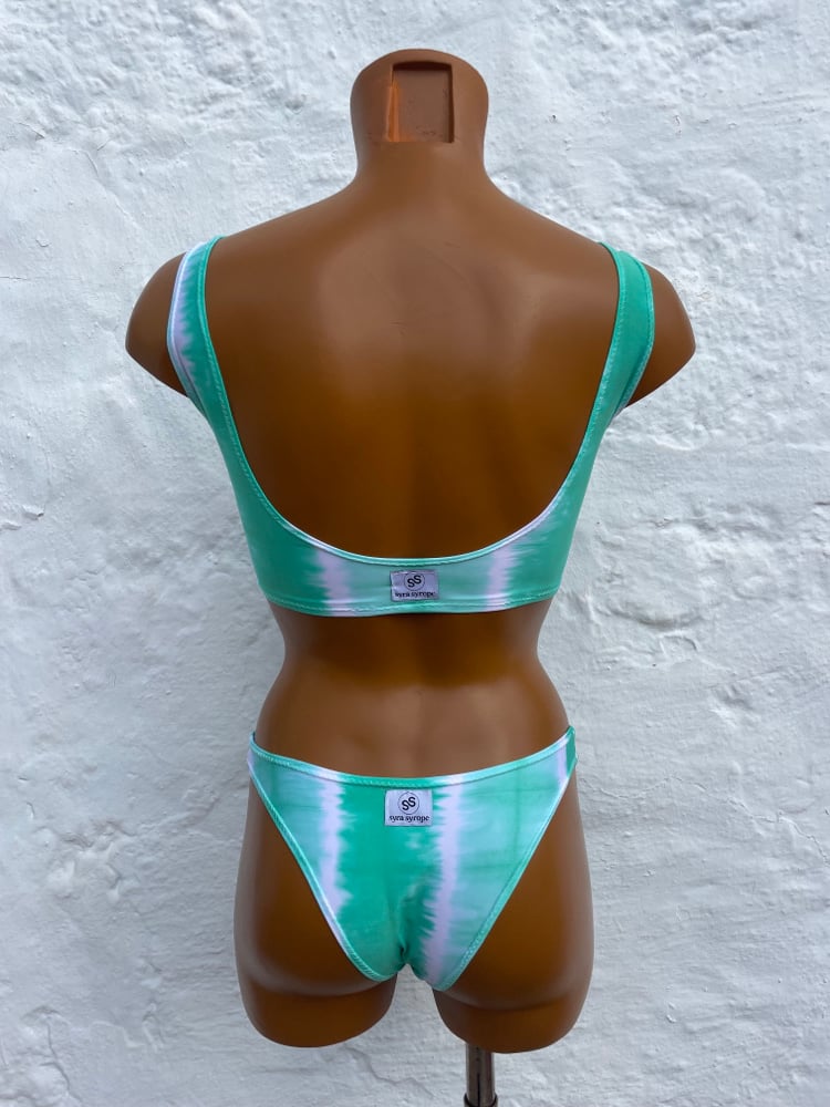 Image of Bikini brasileño Menta vertical