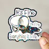 I'm fine sticker